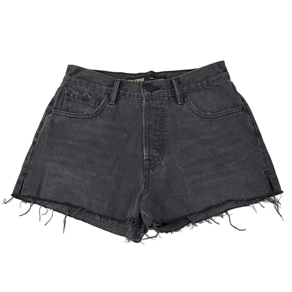 GRLFRND Lyric High Rise Split Hem Short Size 25 Franklin Canyon | Made In USA - Picture 4 of 10